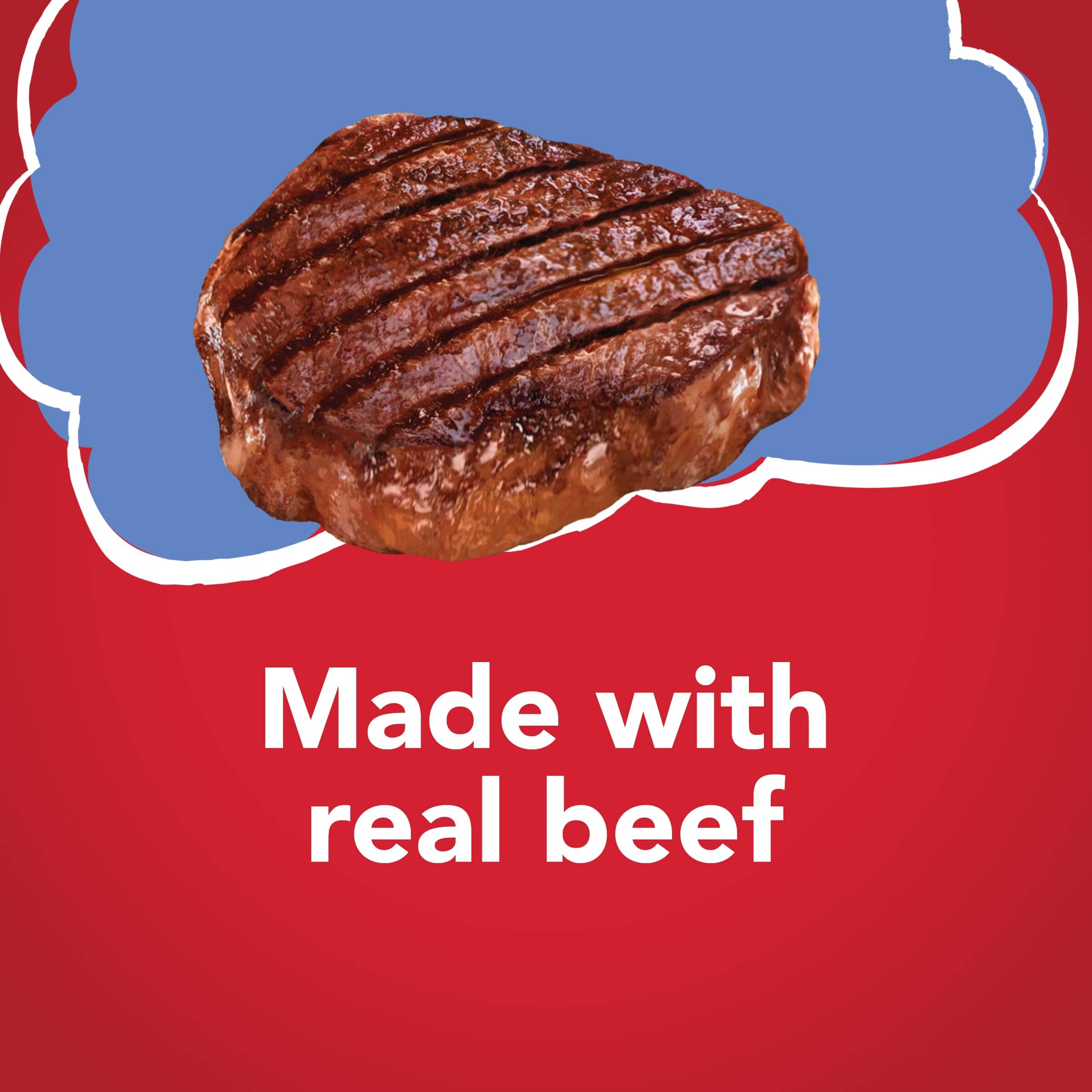 Purina Friskies Extra Gravy Chunky Beef Canned Cat Food - 5.5 Oz - Case of 24