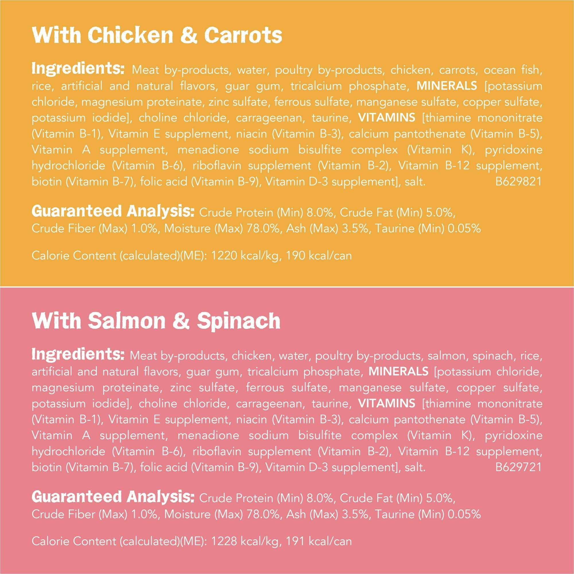 Purina Friskies Farm Favorites Chicken and Salmon with Carrots and Spinach Pate Canned Cat Food - Variety Pack - 5.5 Oz - 24 Count