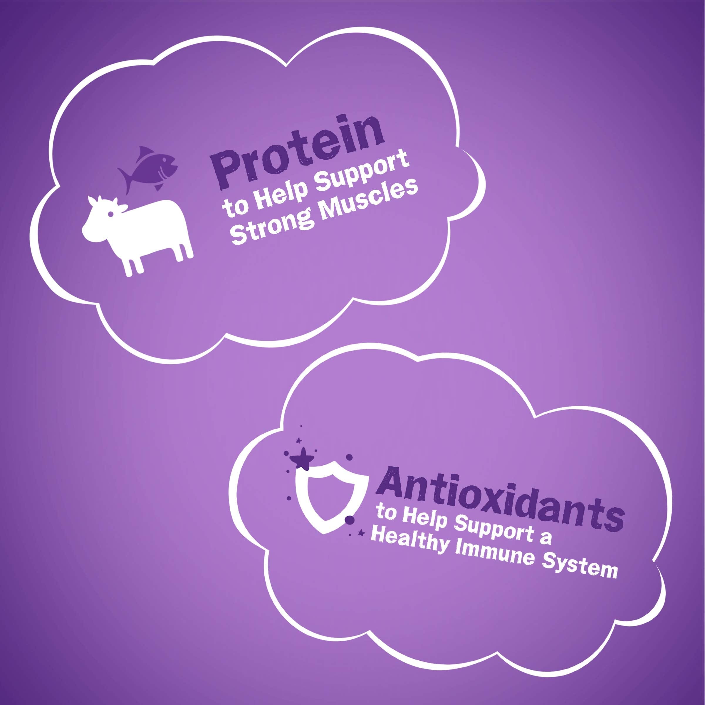 Purina Friskies Ocean Favorites Surfin' and Turfin' Whitefish Salmon and Filet Mignon Beef Dry Cat Food - 3.15 Lbs - Case of 4