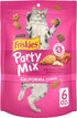 Purina Friskies Party Mix California Crunch Chicken Turkey and Bacon Crunchy Cat Treats - 6 Oz - Case of 6