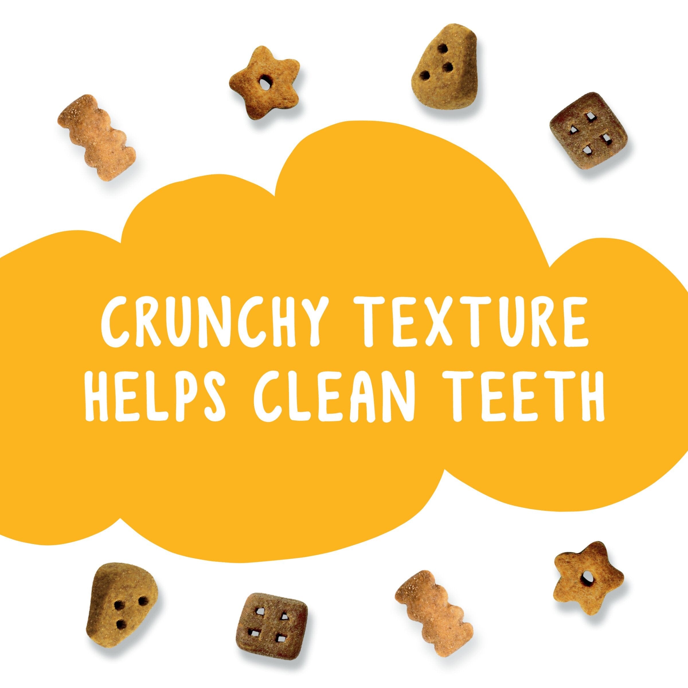 Purina Friskies Party Mix Cheesey Craze Chedder Swiss and Monterey Jack Crunchy Cat Treats - 20 Ounce - Case of 3