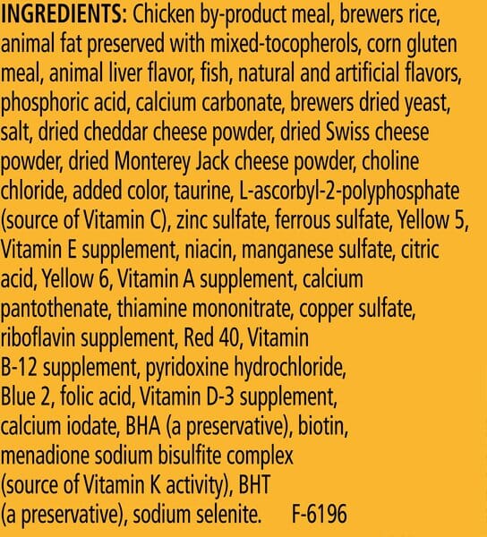 Purina Friskies Party Mix Cheesey Craze Chedder Swiss and Monterey Jack Crunchy Cat Treats - 6 Oz - Case of 6