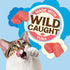 Purina Friskies Party Mix Natural Yums Canister Wild-Caught Tuna with Vitamins Crunchy Cat Treats - 20 Ounce - Case of 3