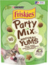 Purina Friskies Party Mix Natural Yums Chicken with Catnip and Vitamins Crunchy Cat Treats - 6 Oz - Case of 6