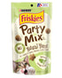 Purina Friskies Party Mix Natural Yums Chicken with Catnip Flavor Crunchy Cat Treats - 2.1 Oz - Case of 10
