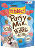 Purina Friskies Party Mix Natural Yums Wild-Caught Tuna with Vitamins Crunchy Cat Treats - 6 Oz - Case of 6