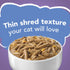 Purina Friskies Shreds Shredded Beef Chicken Turkey and Cheese in Gravy Canned Cat Food - Variety Pack - 5.5 Oz - 24 Count