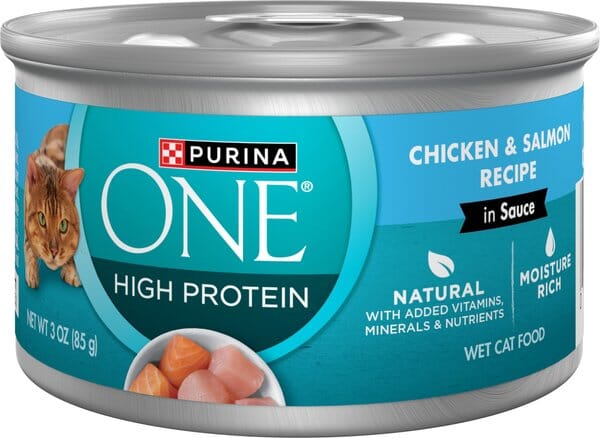 Purina One Pairings Chicken and Salmon Canned Cat Food - 3 Oz - Case of 24