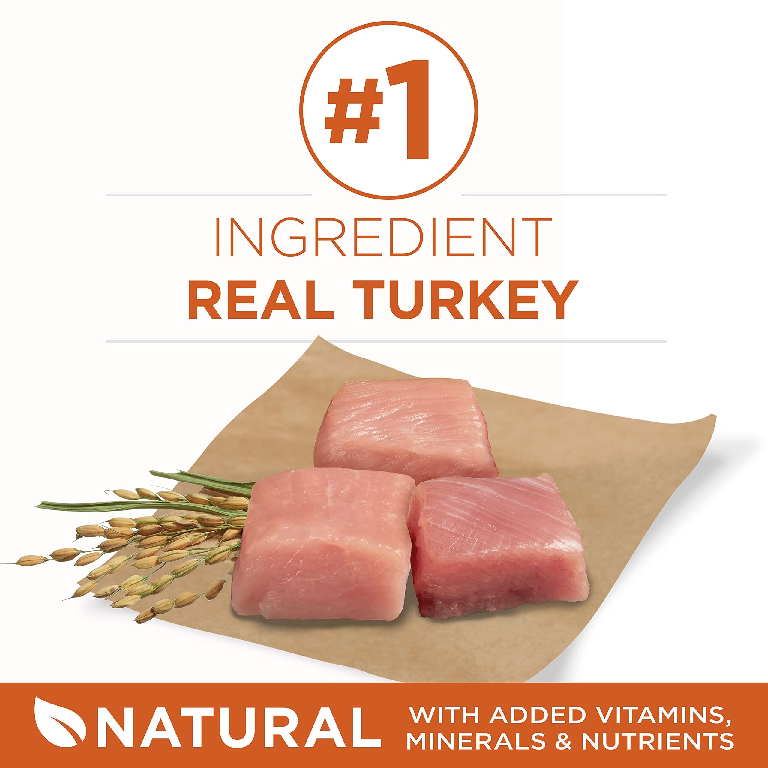 Purina One + Plus Healthy Weight Muscle and Heart Development Turkey Adult Dry Dog Food - 8 Lbs - Case of 4