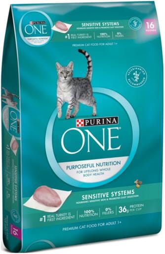 Purina ONE Sensitive Systems Dry Cat Food