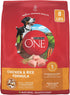 Purina One SmartBlend Chicken and Rice Formula Adult Dry Dog Food - 8 Lbs - Case of 4