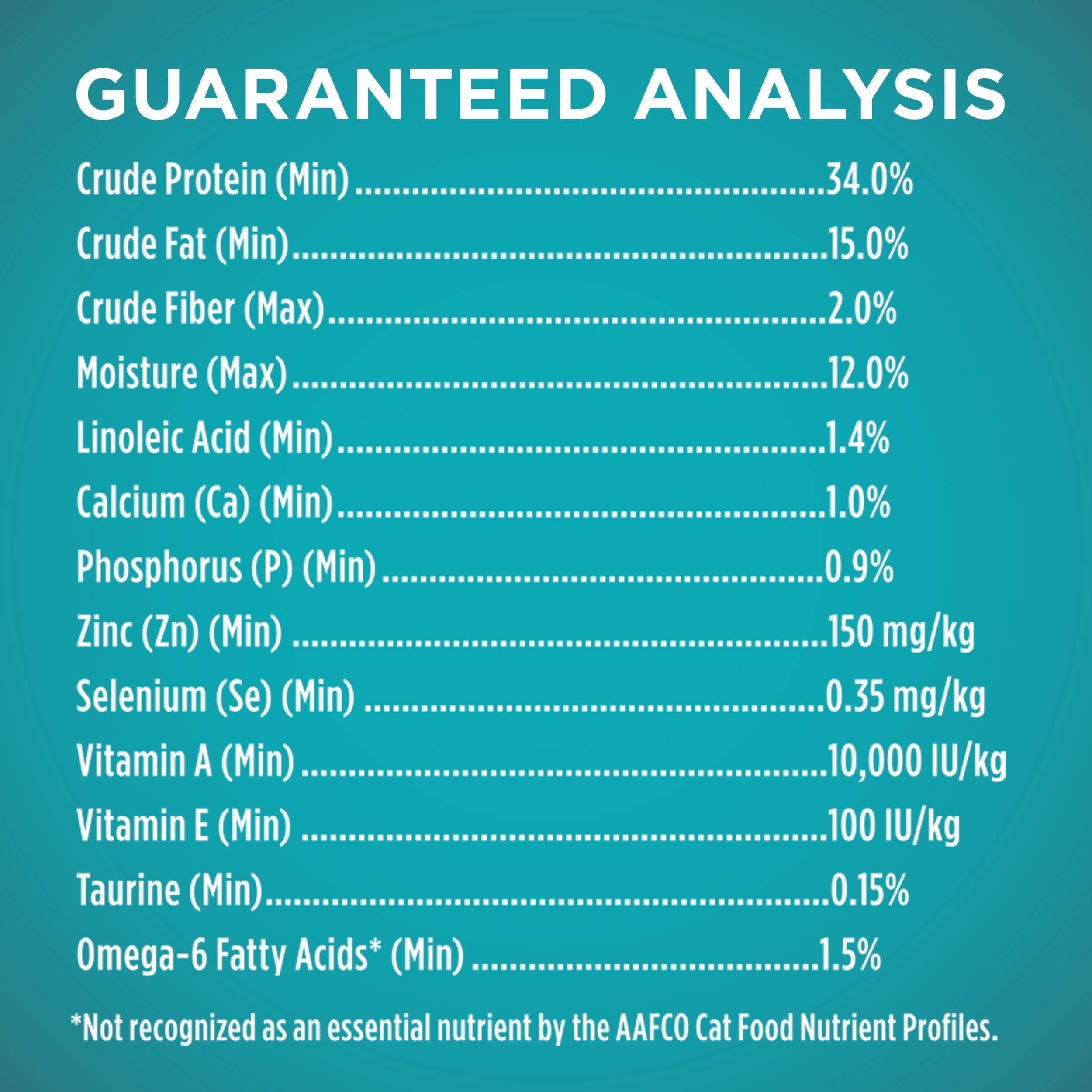 Purina One Tender Selects Blend Chicken Carrots Peas and Rice Dry Cat Food - 7 Lbs - Case of 4