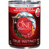 Purina One True Instinct High-Protein Tender Cuts in Gravy Beef and Salmon Canned Dog Food - 13 Oz - Case of 12