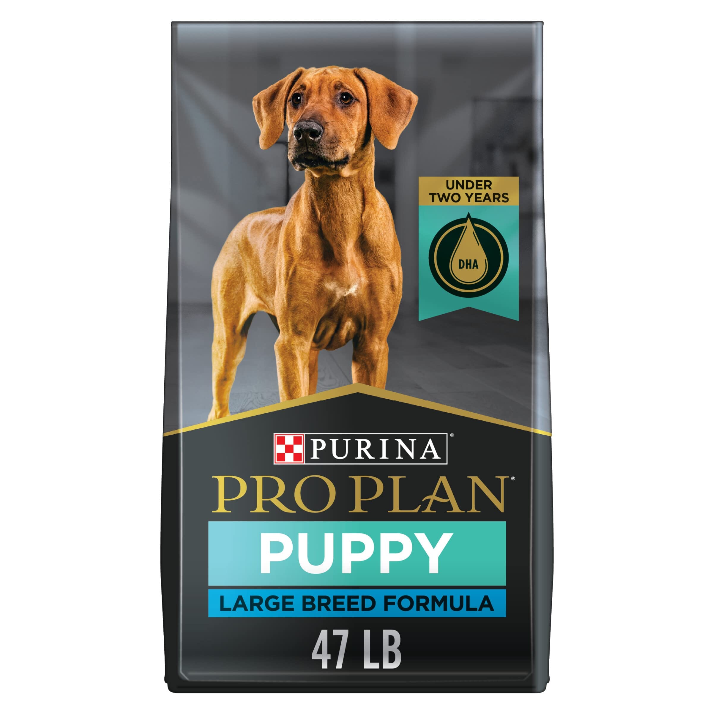 Purina Pro Plan Chicken and Rice Formula Large-Breed Puppy Dry Dog Food - 47 Lbs