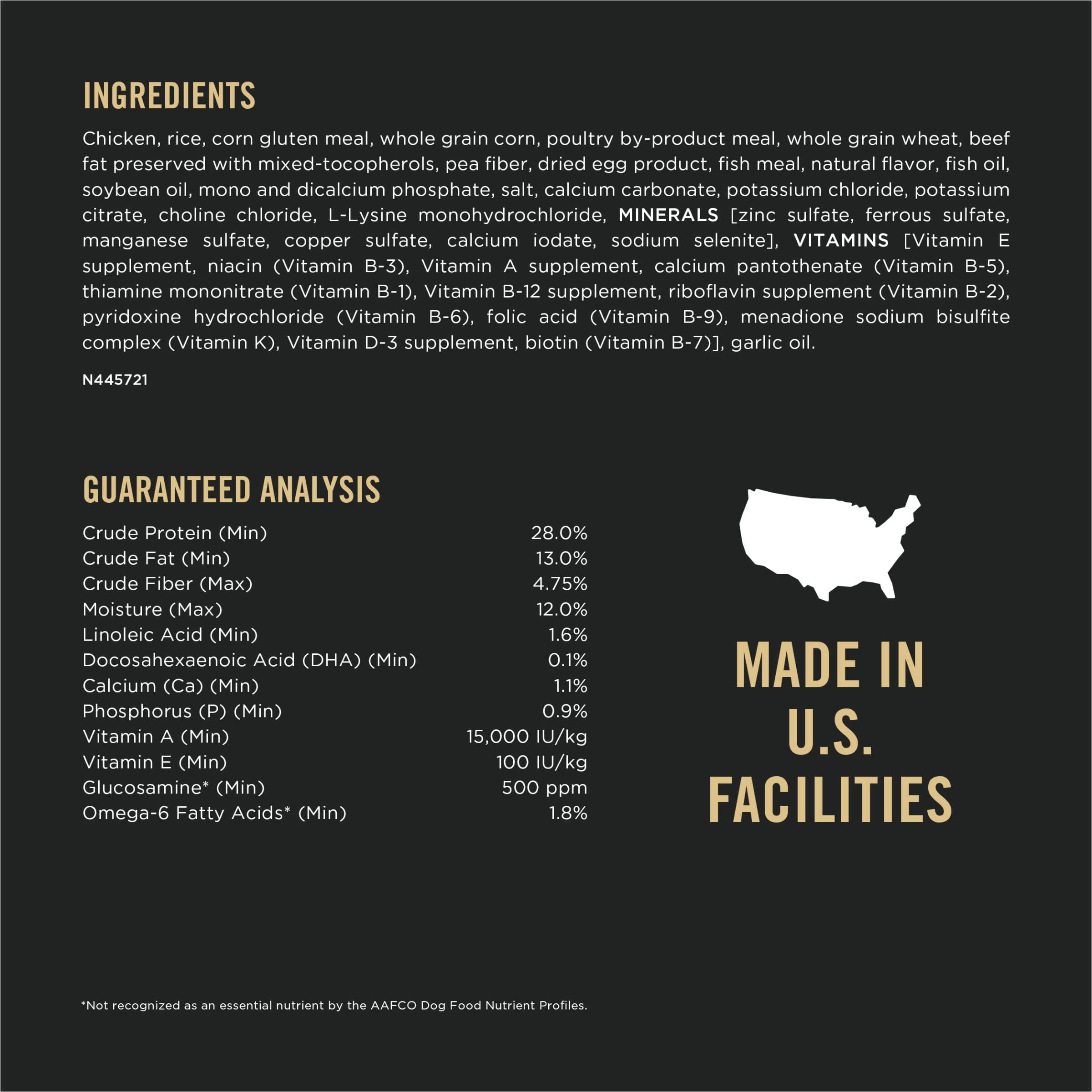 Purina Pro Plan Chicken and Rice Formula Large-Breed Puppy Dry Dog Food - 47 Lbs