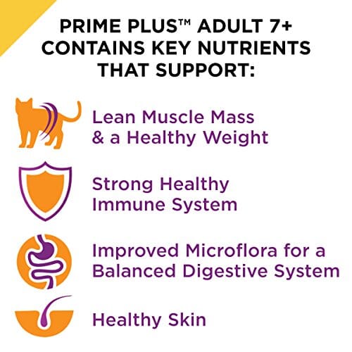 Purina Pro Plan Prime Plus Classic Chicken and Beef Entrée 7+ Senior Adult Canned Cat Food - 3 Oz - Case of 24
