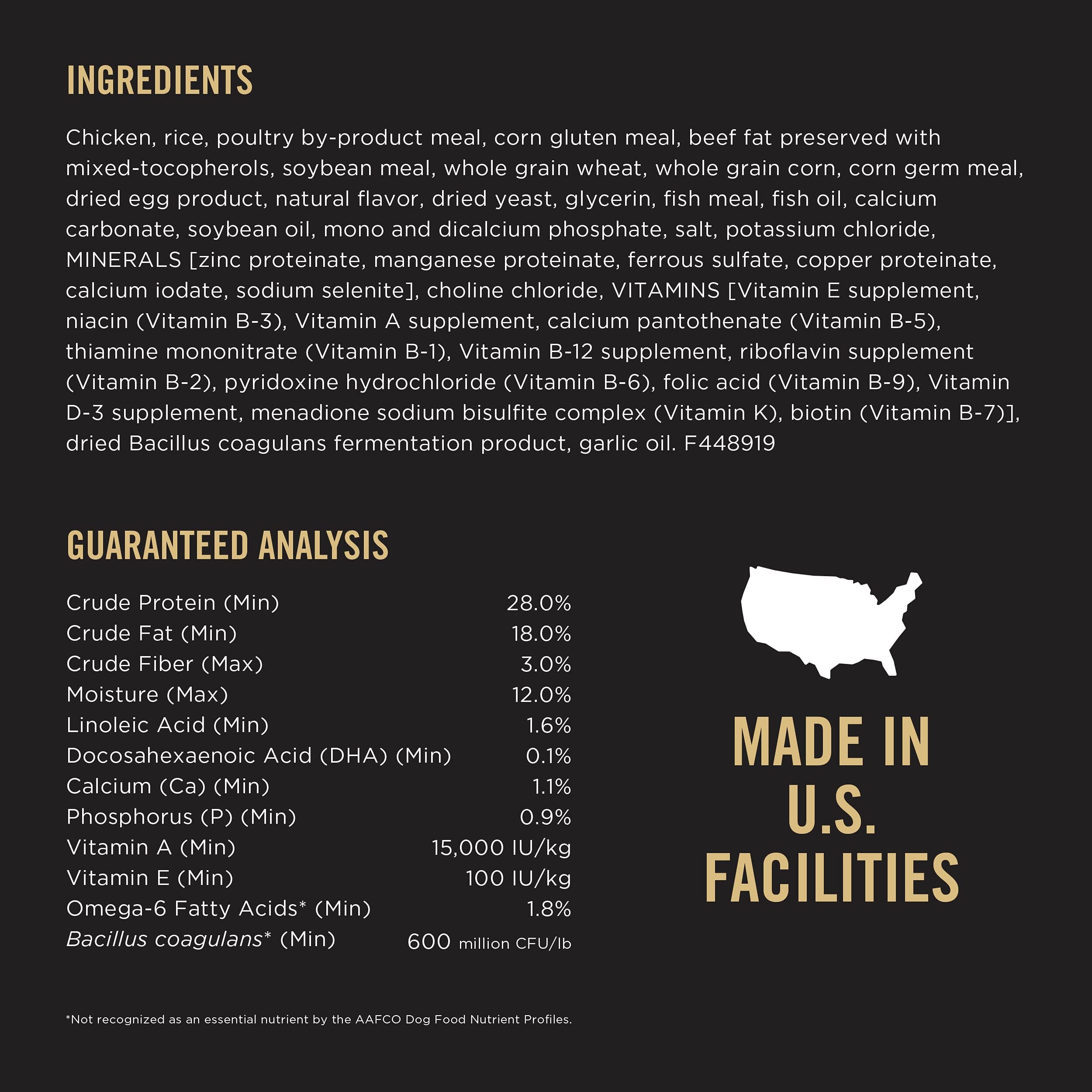 Purina Pro Plan Shredded Blend Chicken and Rice Puppy Formula Dry Dog Food - 18 Lbs