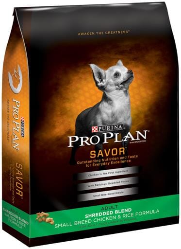 Purina Pro Plan Shredded Blend Chicken & Rice Formula With Probiotics Weight Control Small Breed Dry Dog Food