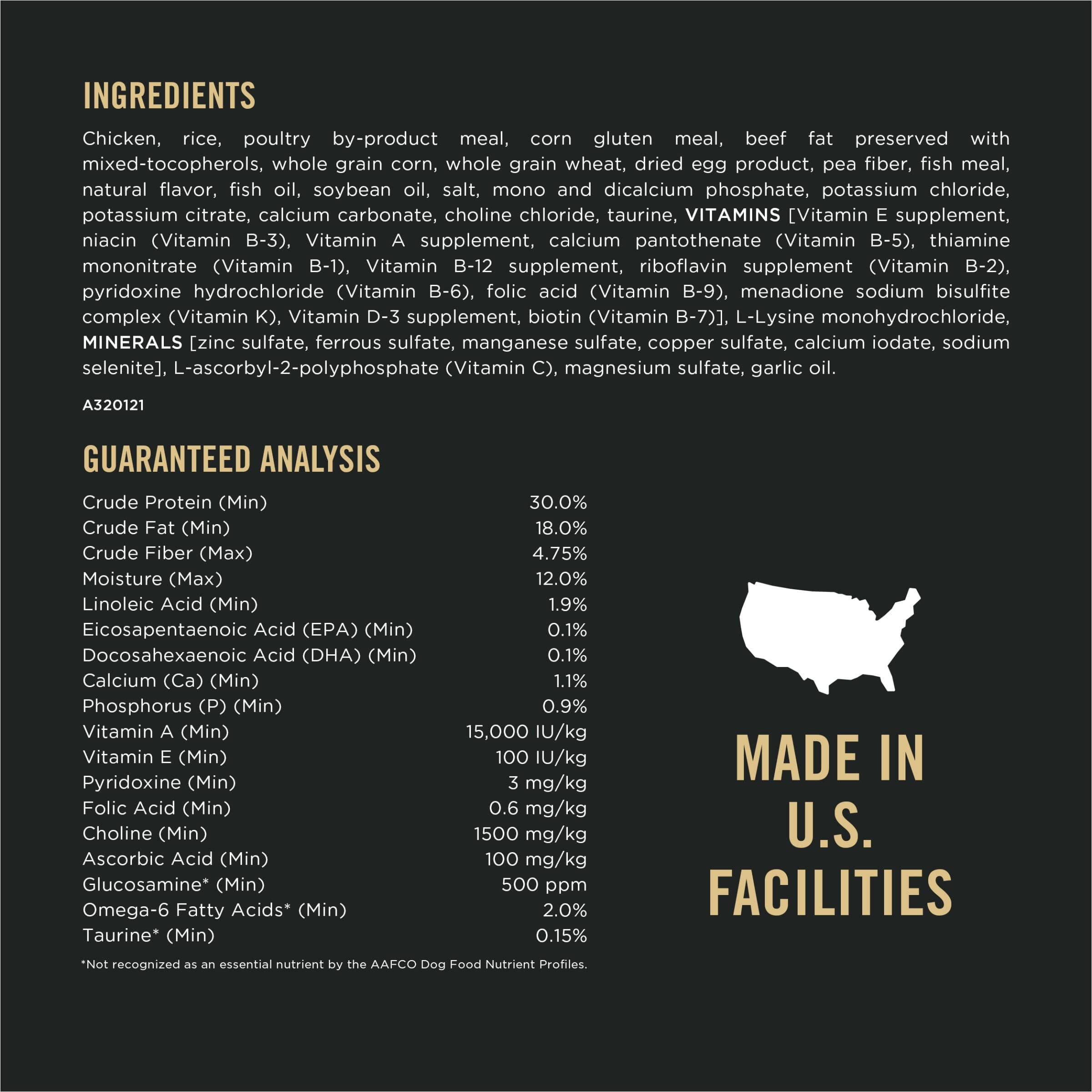 Purina Pro Plan Sport Development 30/18 High-Protein Chicken and Rice Puppy Large-Breed Dry Dog Food - 18 Lbs