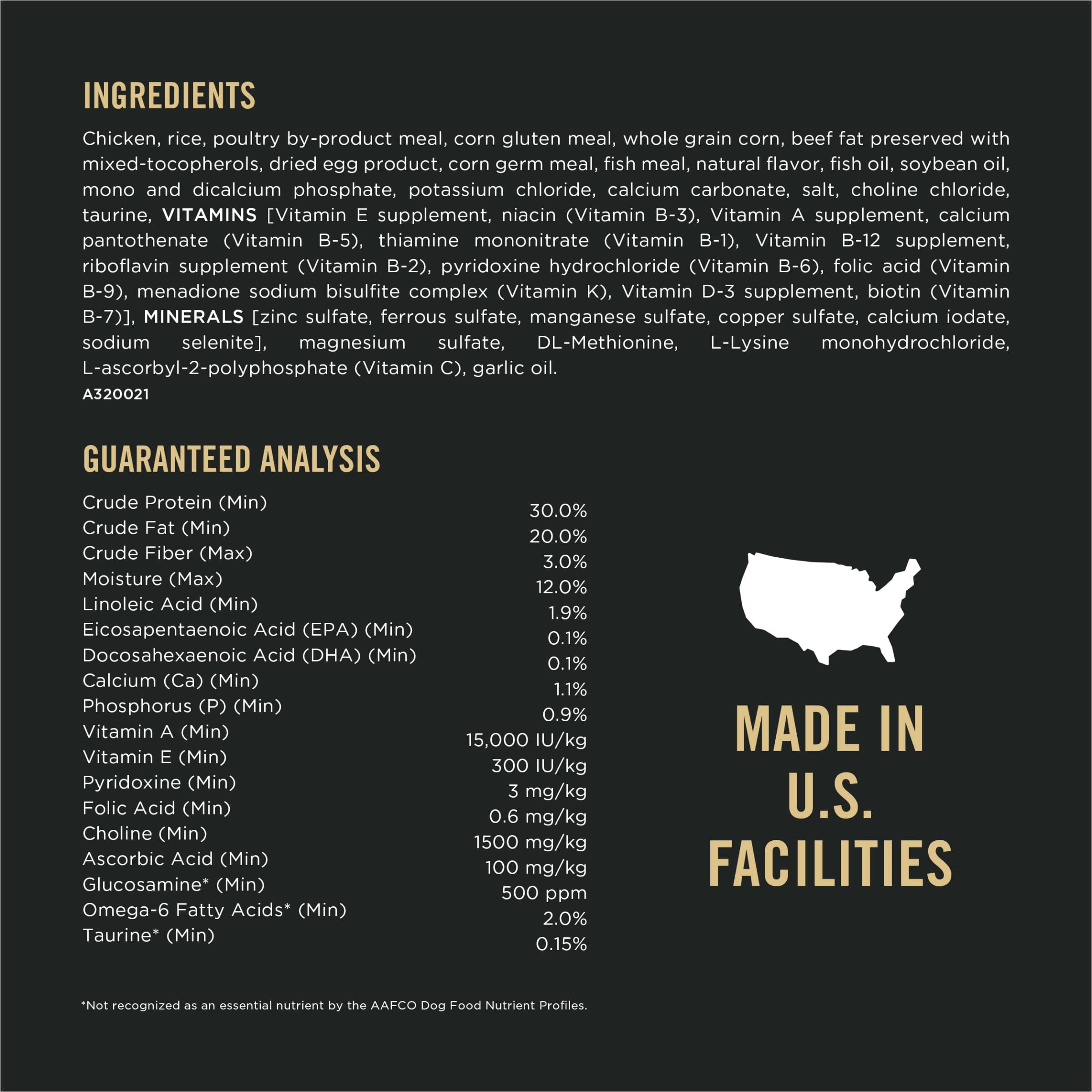 Purina Pro Plan Sport Development 30/20 High-Protein Chicken and Rice Puppy Formula Dry Dog Food - 24 Lbs