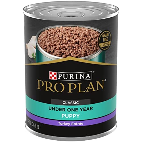 Purina Pro Plan Sport Development Grain-Free Classic Turkey Entrée Puppy Canned Dog Food - 13 Oz - Case of 12