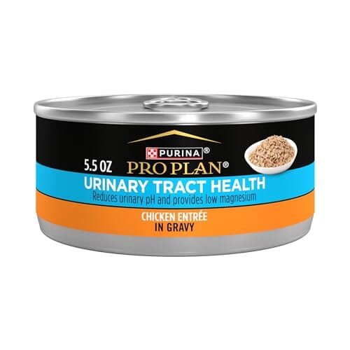 Purina Pro Plan Urinary Tract Health Chicken and Gravy Entrée Canned Cat Food - 5.5 Oz - Case of 24