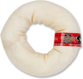 Rawhide Express Peanut Butter Donut Natural Dog Chew - Small - 3-5" Inches