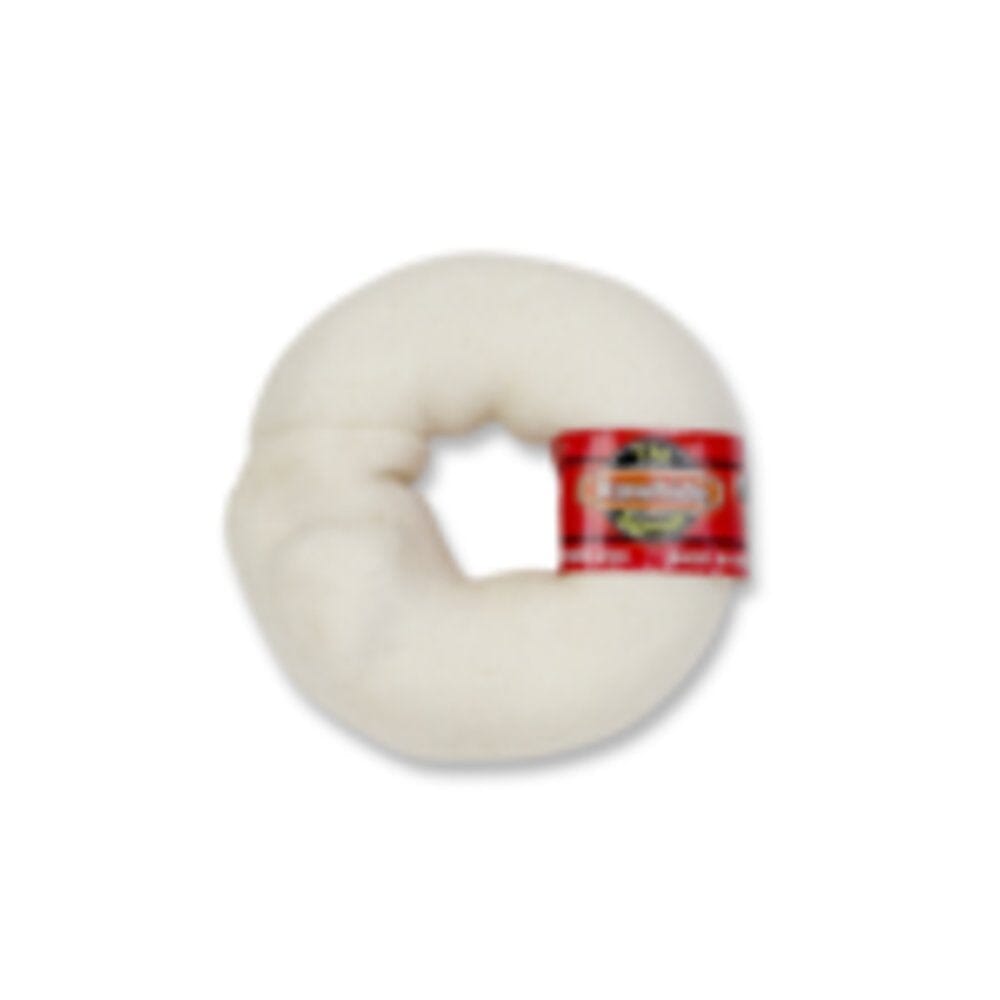 Rawhide Express Small Donut Shaped Natural Dog Chew - Small - 3-5" Inches