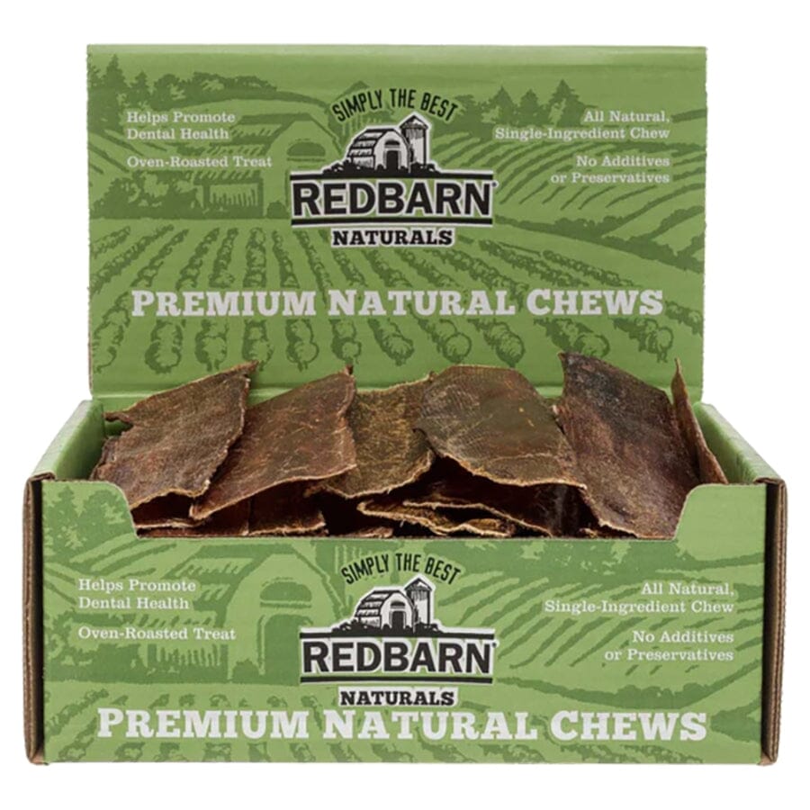 Red Barn Barky Bark Oven Roasted Beef Jerky Dog Treats - Large - 50 Count
