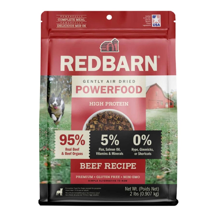 Red Barn Grain-Free Air-Dried Dog Food Beef - 2 lbs