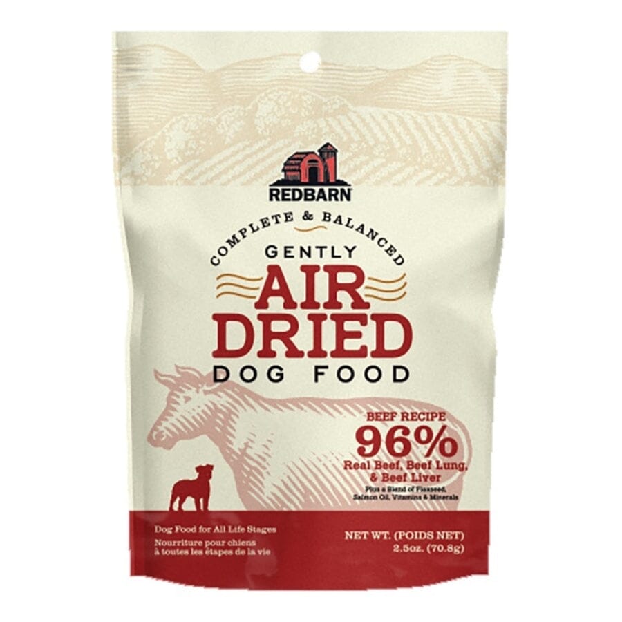 Red Barn Grain-Free Beef Recipe Gently Air-Dried Dog Food or Topper