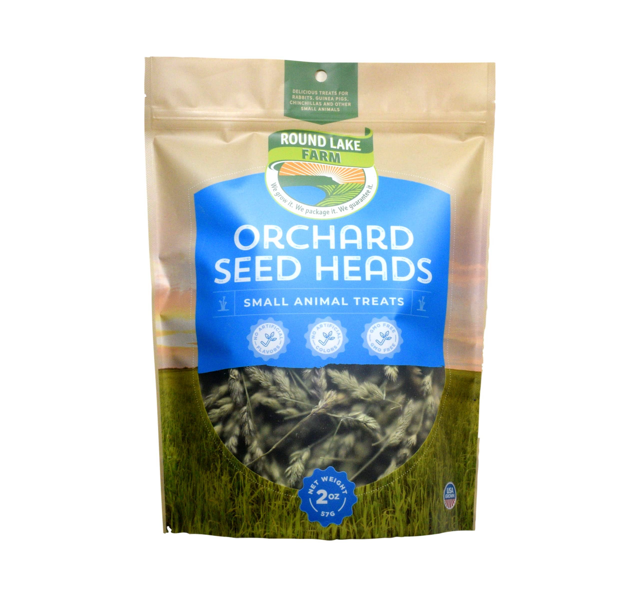 Round Lake Farms Orchard Seed Heads Small Animal Treats  