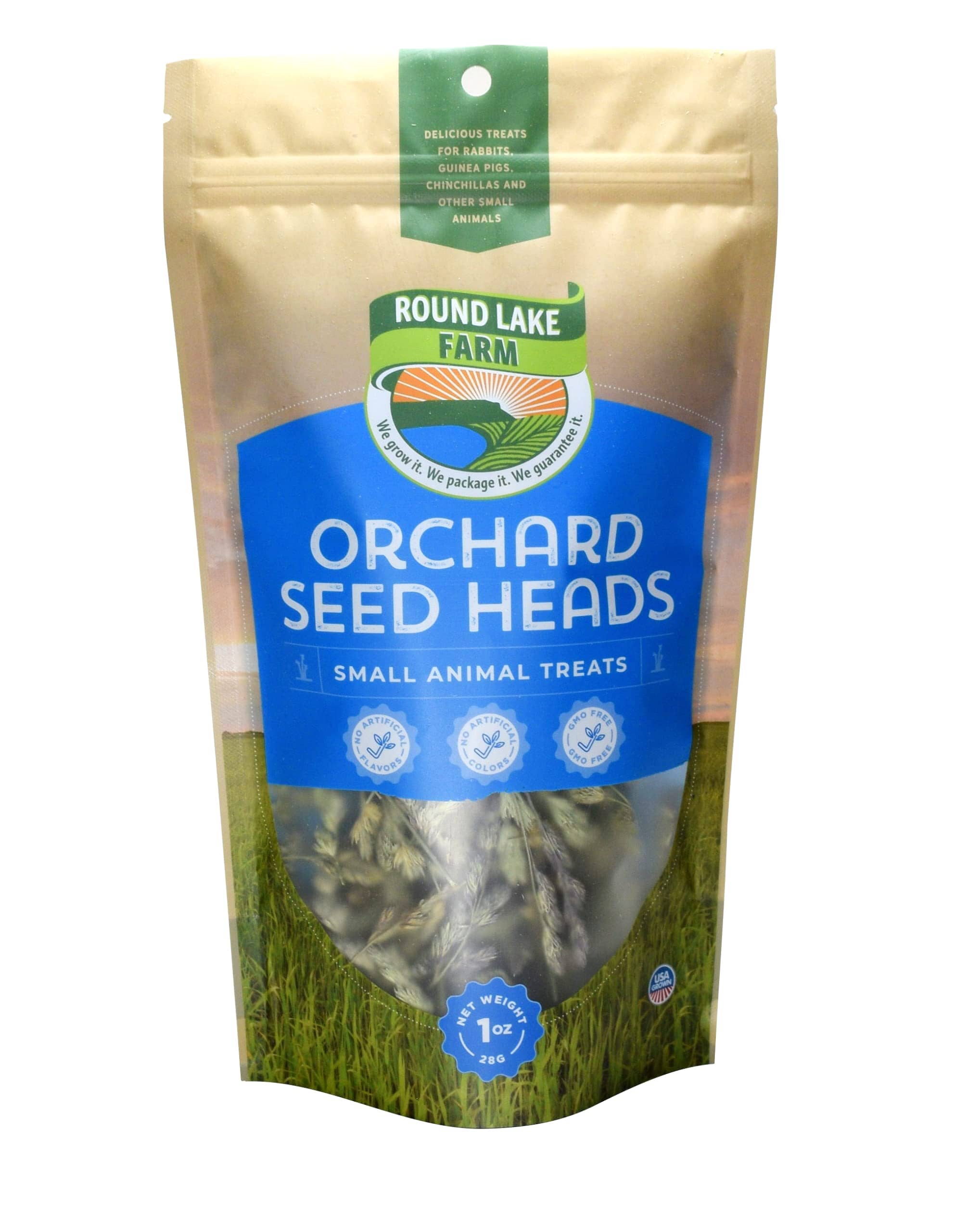 Round Lake Farms Orchard Seed Heads Small Animal Treats  