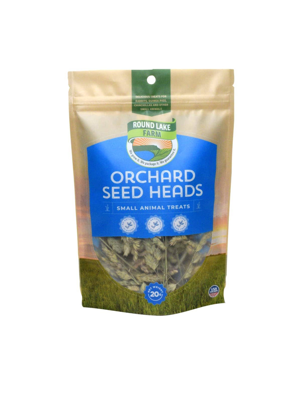 Round Lake Farms Orchard Seed Heads Small Animal Treats 20 g 