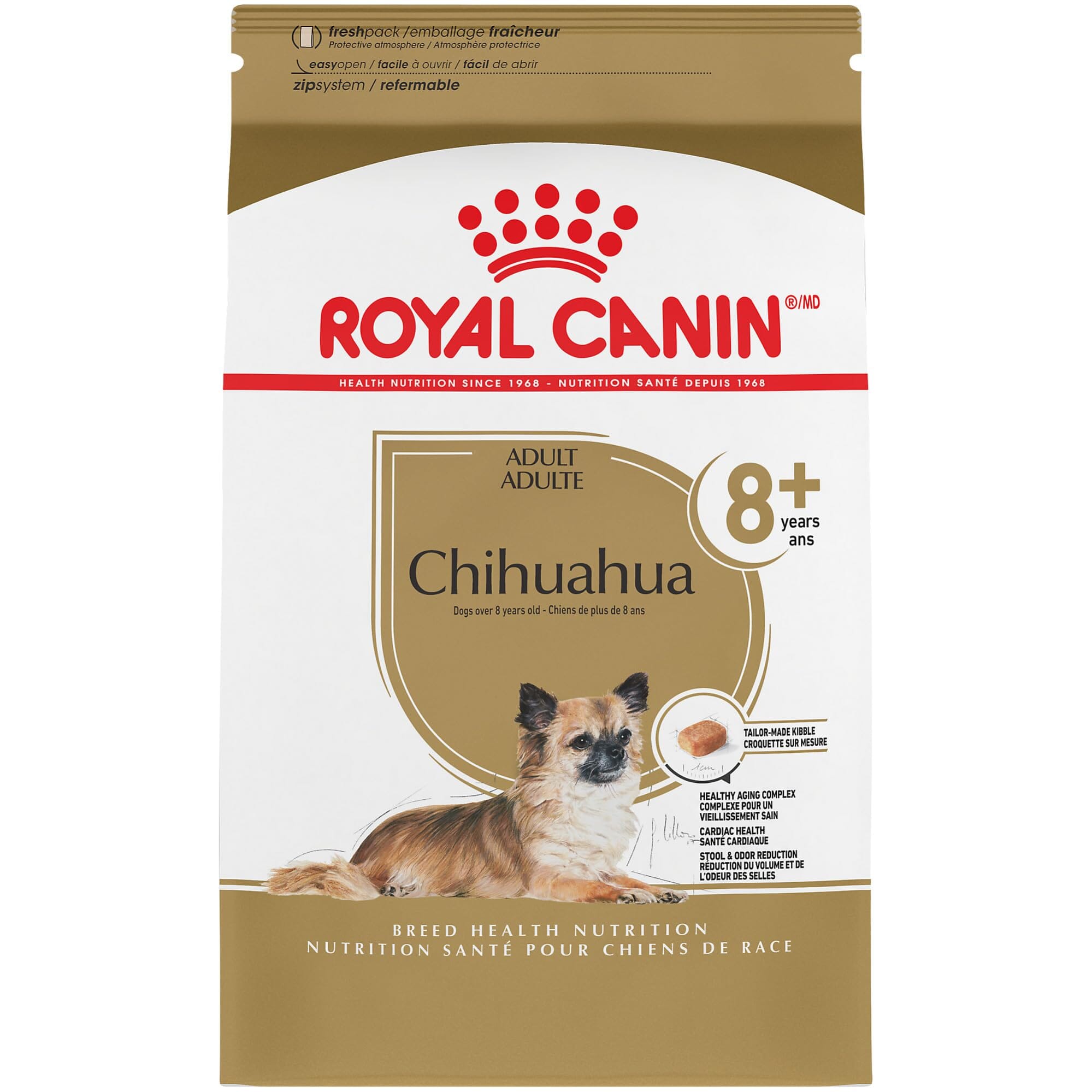Royal Canin Breed Health Nutrition Chihuahua Adult Dry Dog Food - 2.5 Lbs