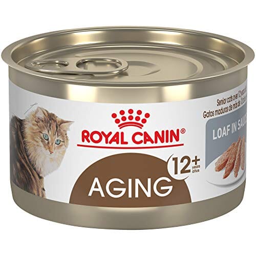 Royal Canin Feline Health Nutrition Loaf in Sauce Aging Adult Senior 12+ Dry Cat Food - 5.1 Oz - Case of 24