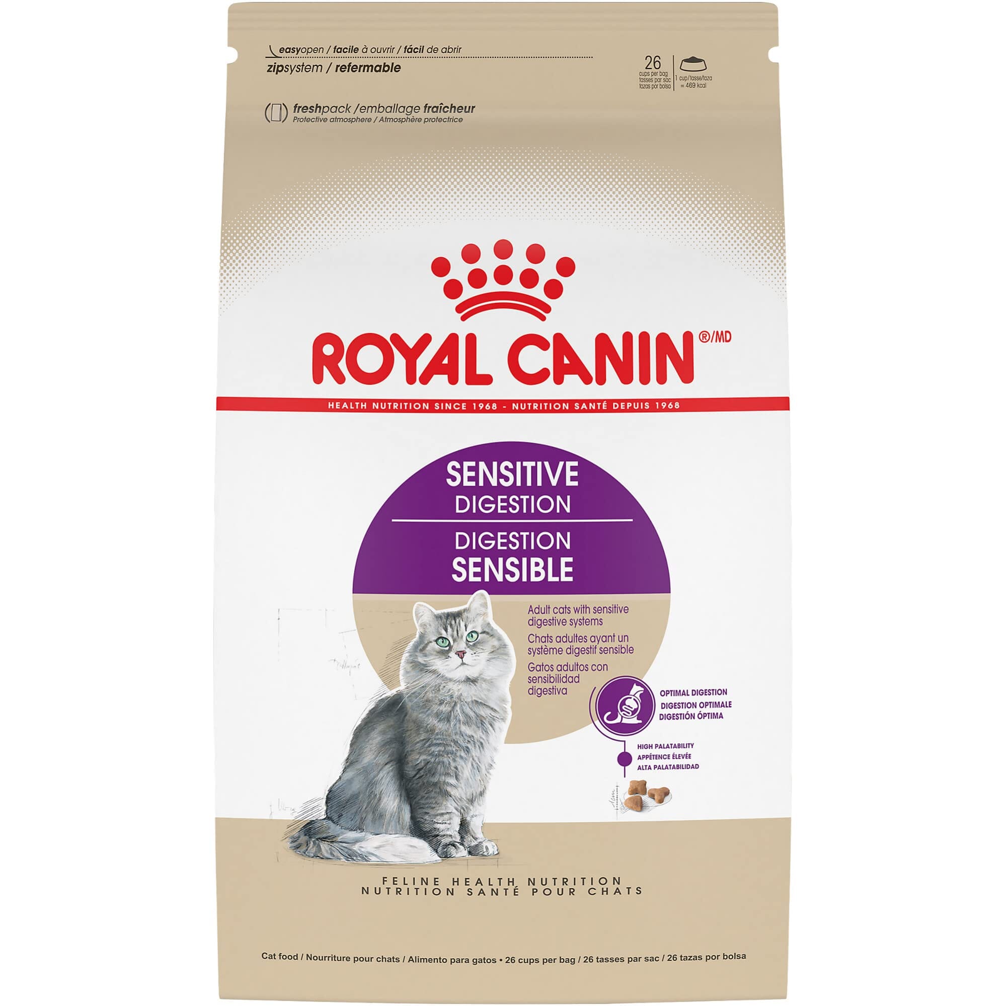 Royal Canin Feline Health Nutrition Sensitive Digestion Dry Cat Food - 3.5 Lbs