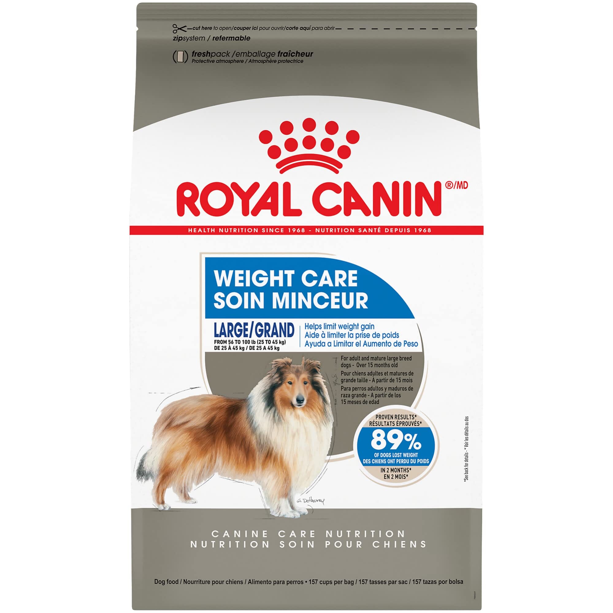 Royal Canin Size Health Nutrition Weight Care Large-Breed Dry Dog Food - 30 Lbs