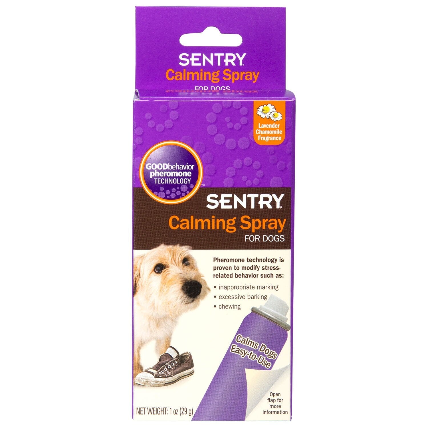 Sentry Behavior Calming Dog Spray - 1.62 Oz