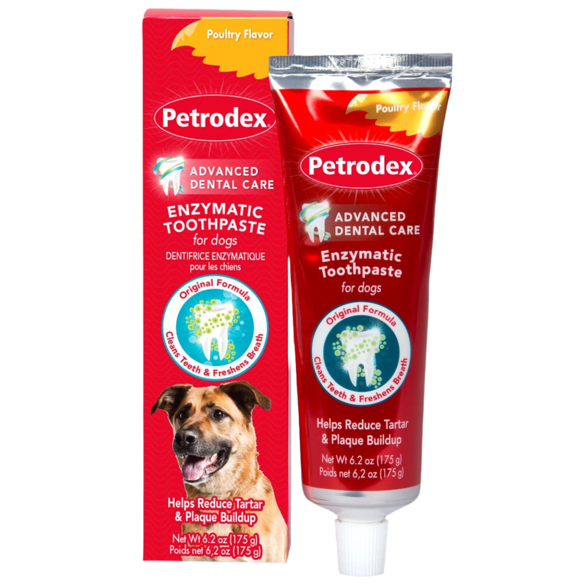 Sentry Petrodex Enzymatic Toothpaste Dog Dog Dental Care - Poultry - 6.2 Oz