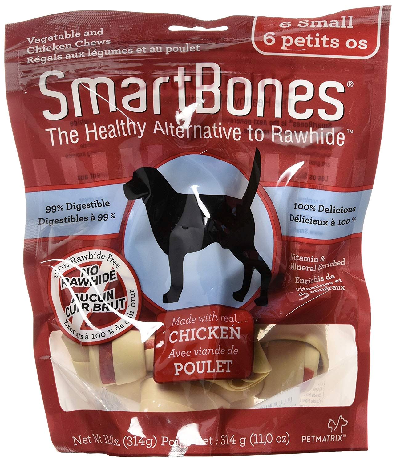 Smartbones Dog Dental and Hard Chews - Chicken - Small - 6 Pack