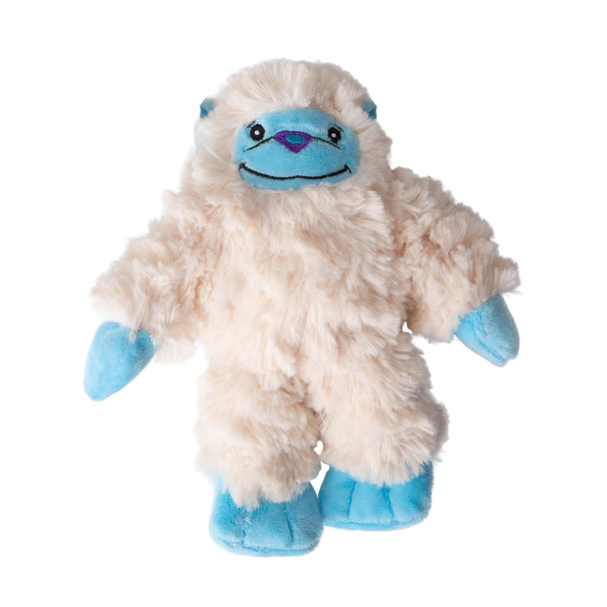 Snugarooz Young Yeti Squeak and Crinkle Plush Dog Toy - 5" Inches