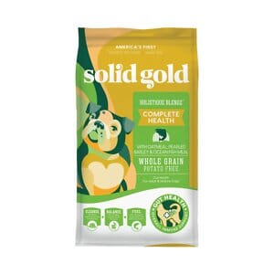 Solid Gold Holistique Blendz Whole Grain Oatmeal Barley and Oceanfish Adult Dry Dog Food - 24 Lbs