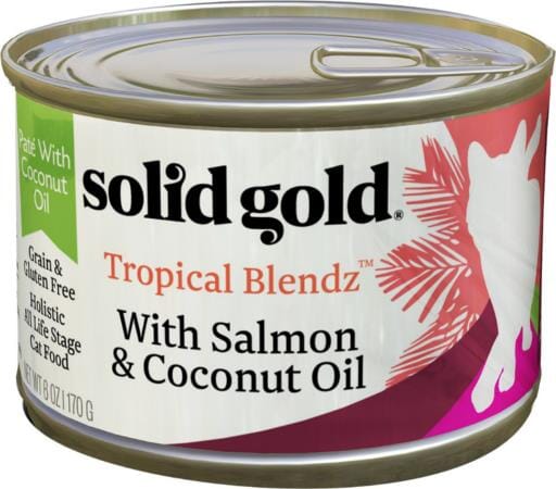 Solid Gold Tropical Blendz Grain Free Pate with Salmon & Coconut Oil Canned Cat Food