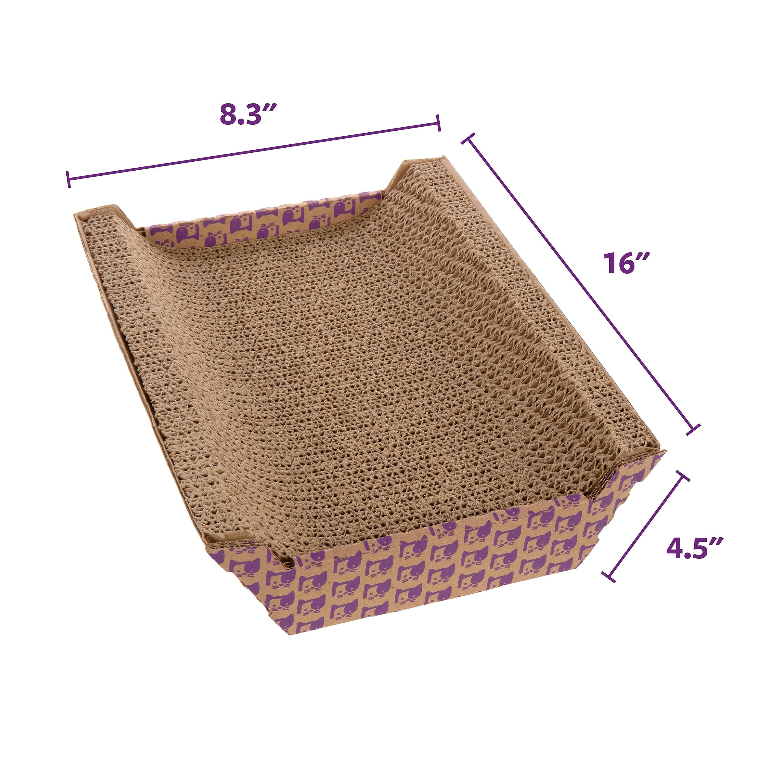 SPOT Ethical Cat Scratcher Bed with Catnip - 17" Inch