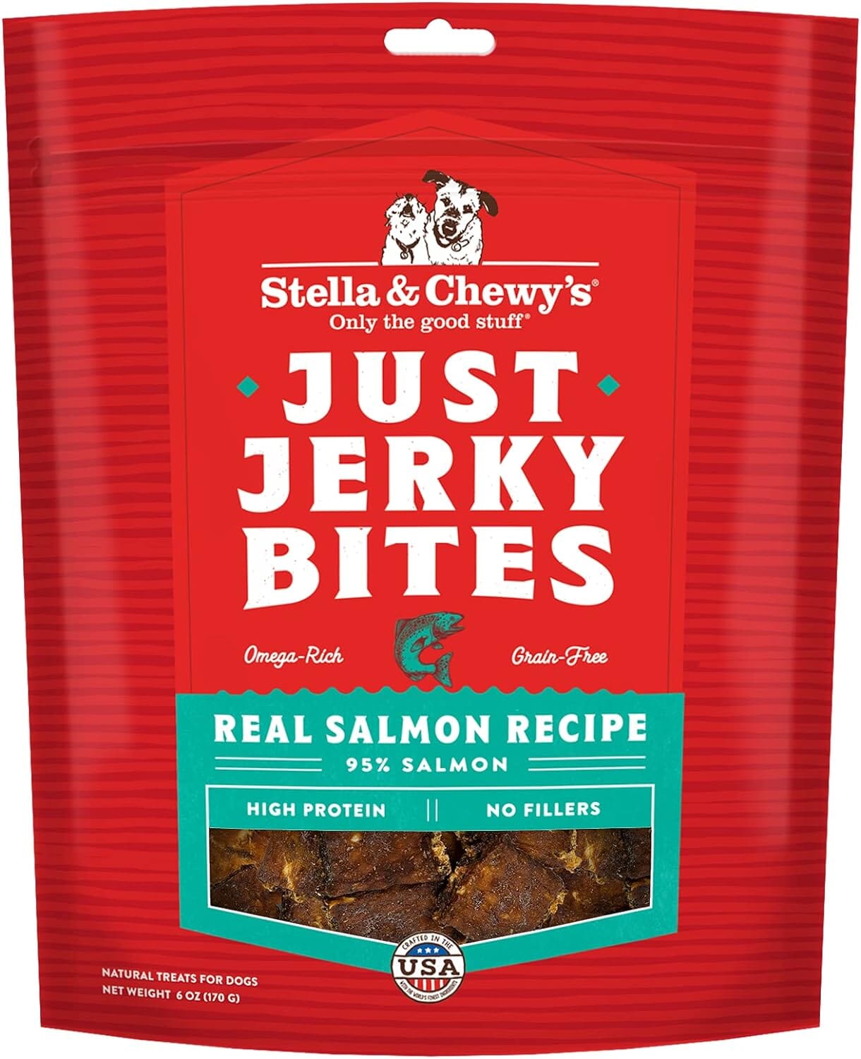 Stella & Chewy's Just Jerky Grain-Free Salmon - 6 Oz