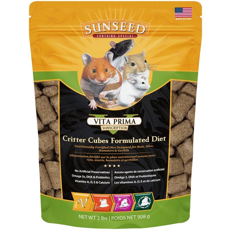 Sunseed Vita Prima - Critter Cubes - 50 lb