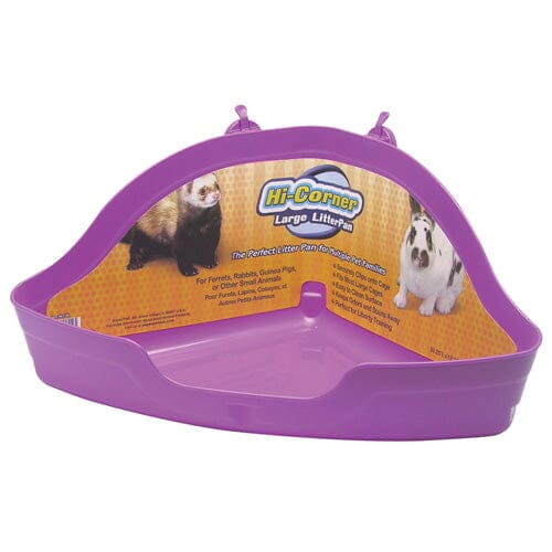 Super Pet Hi-Corner Litter Pan - Large - Assorted