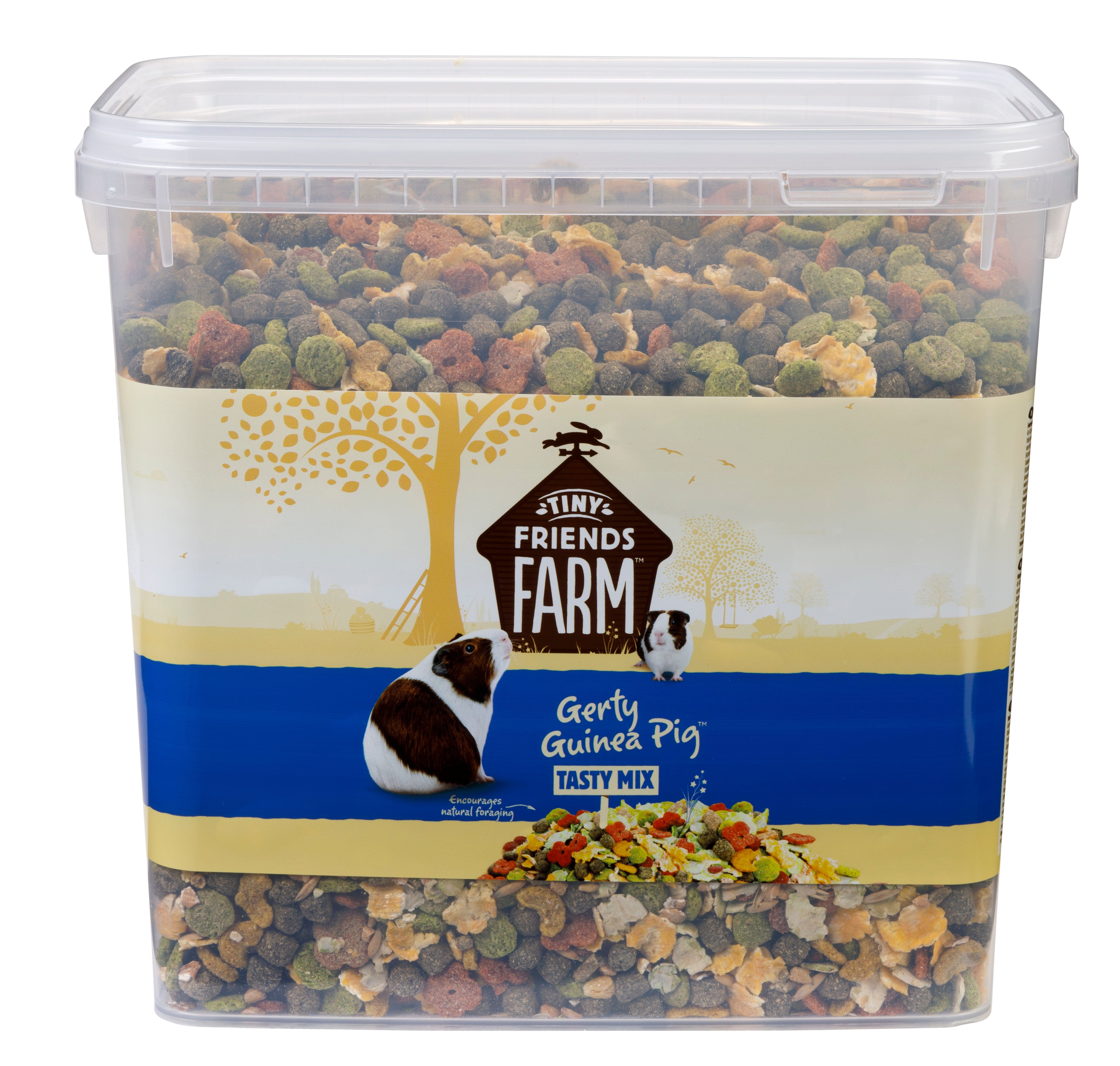 Supreme Pet Foods Tiny Friends Gerty Guinea Bucket Small Animal Food - 10 lb Bag