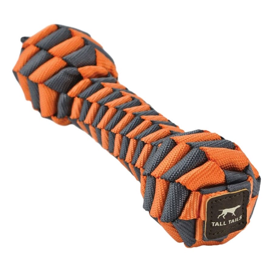 Tall Tails Braided Bone Chew and Fetch Rope Dog Toy - 9 Inch
